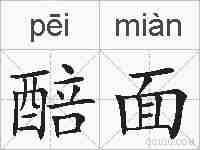 醅面的拼音