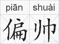 偏帅的拼音