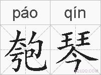 匏琴的拼音