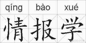情报学的拼音