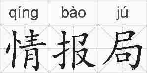 情报局的拼音