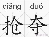 抢夺的拼音