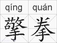 擎拳的拼音