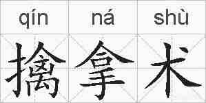 擒拿术的拼音