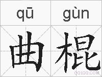 曲棍的拼音