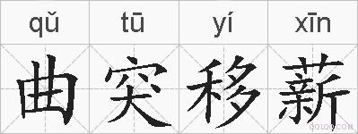 曲突移薪的拼音