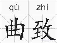 曲致的拼音