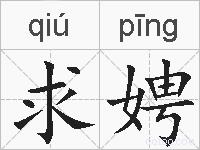 求娉的拼音