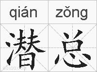 潜总的拼音