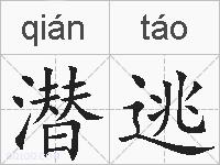 潜逃的拼音