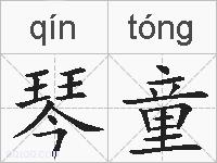 琴童的拼音