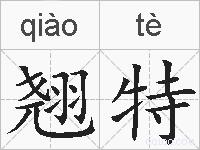 翘特的拼音