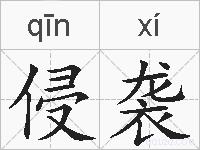侵袭的拼音
