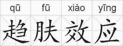 趋肤效应的拼音