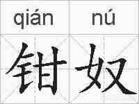 钳奴的拼音