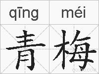 青梅的拼音
