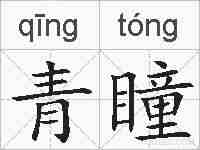 青瞳的拼音