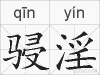 骎淫的拼音