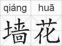 墙花的拼音