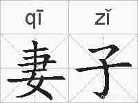 妻子的拼音