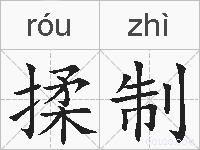 揉制的拼音