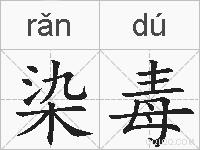 染毒的拼音
