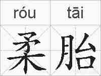 柔胎的拼音