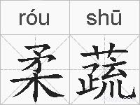 柔蔬的拼音