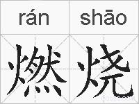 燃烧的拼音
