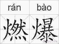 燃爆的拼音