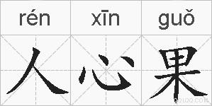 人心果的拼音