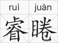 睿睠的拼音