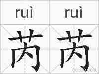 芮芮的拼音