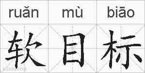 软目标的拼音