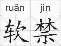 软禁的拼音