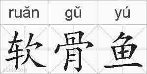 软骨鱼的拼音