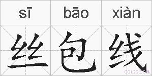 丝包线的拼音