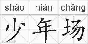少年场的拼音