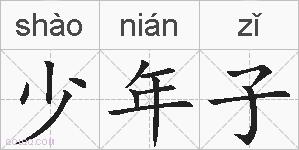 少年子的拼音