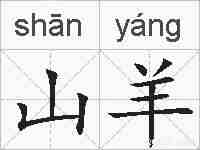 山羊的拼音