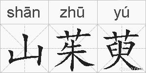 山茱萸的拼音