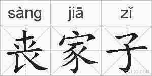 丧家子的拼音