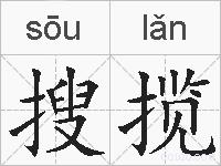 搜揽的拼音