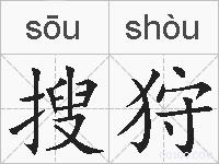 搜狩的拼音