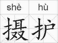 摄护的拼音
