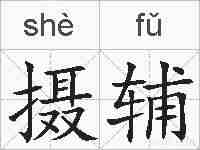 摄辅的拼音