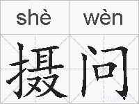 摄问的拼音
