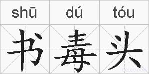 书毒头的拼音