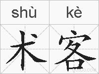 术客的拼音