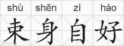 束身自好的拼音
